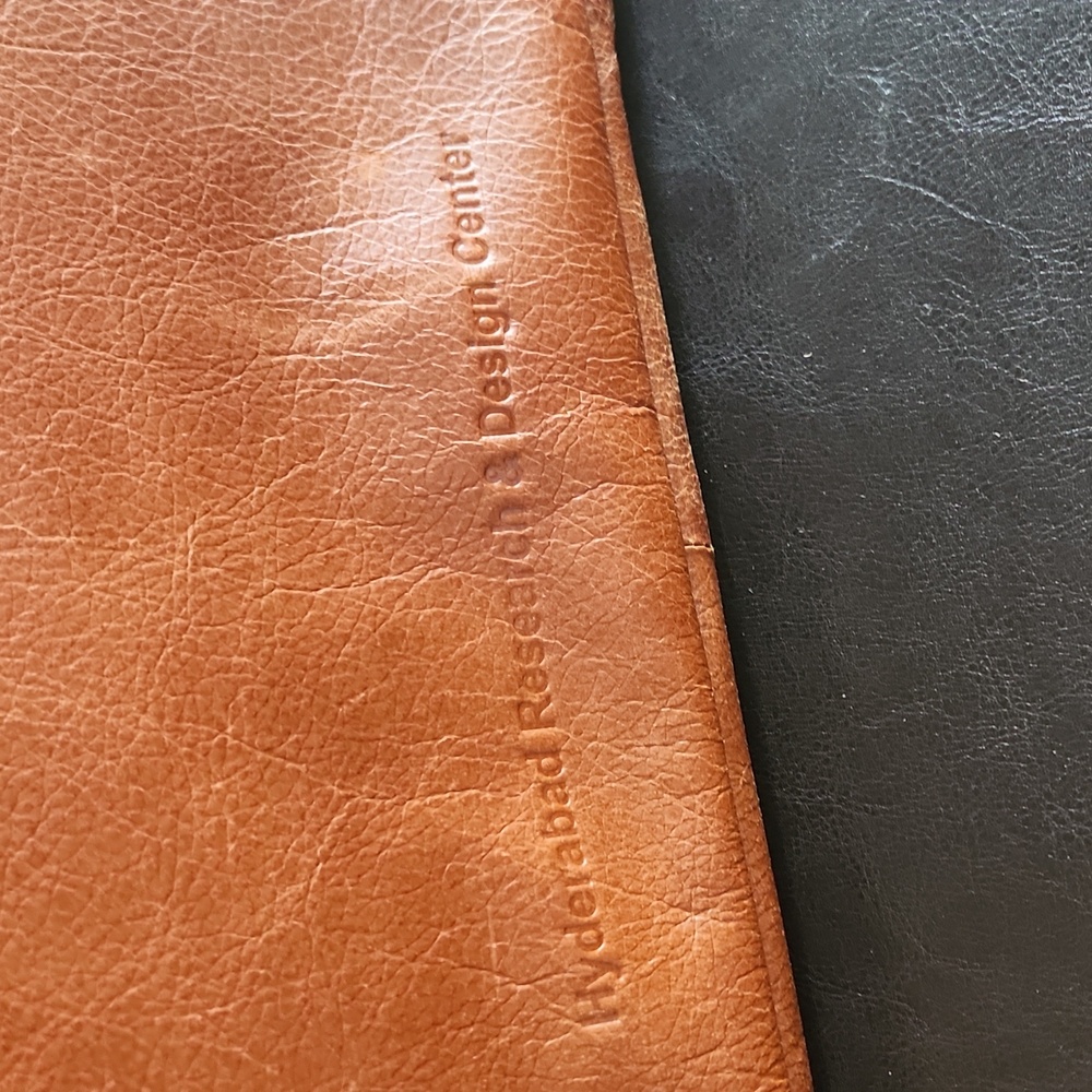 Vintage Carrier brown leather computer briefcase messenger bag - Picture 7 of 17